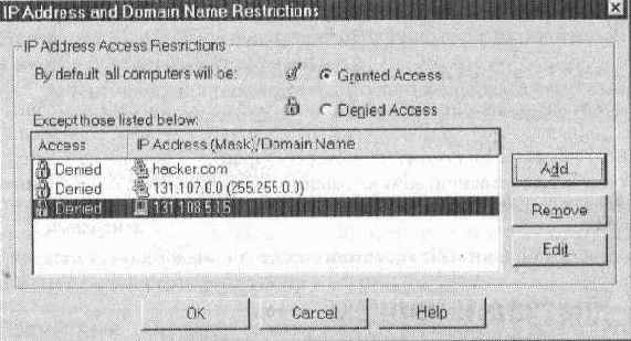 Microsoft Internet Information Server 4.0