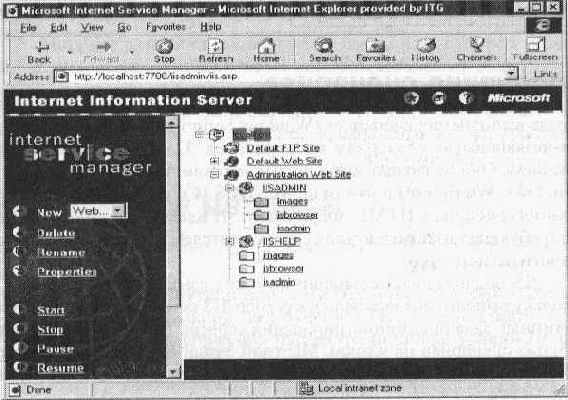 Microsoft Internet Information Server 4.0

