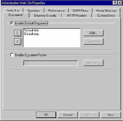 Microsoft Internet Information Server 4.0
