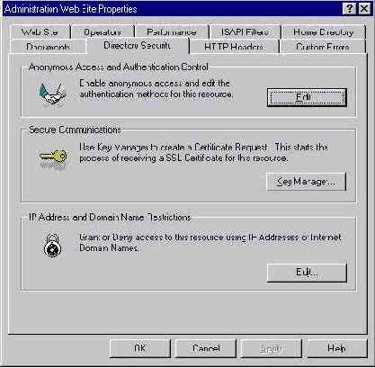 Microsoft Internet Information Server 4.0
