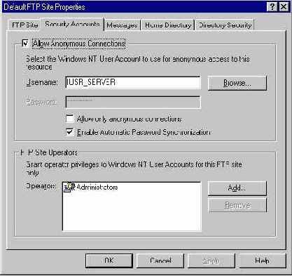Microsoft Internet Information Server 4.0
