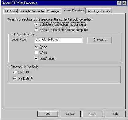 Microsoft Internet Information Server 4.0
