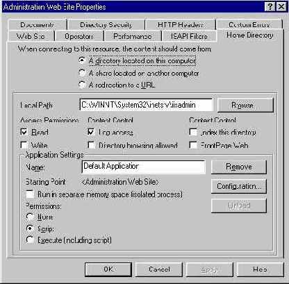 Microsoft Internet Information Server 4.0