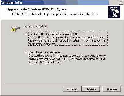 Microsoft Windows Server 2003.   
