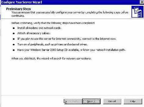 Microsoft Windows Server 2003.   
