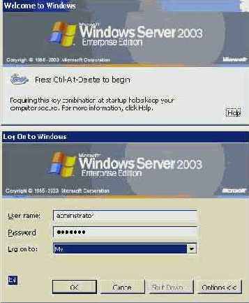 Microsoft Windows Server 2003.   
