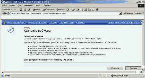 Приемы работы с Microsoft Office SharePoint Portal Server 2003