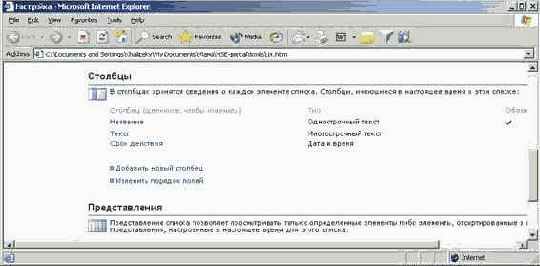 Приемы работы с Microsoft Office SharePoint Portal Server 2003