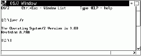   OS2 Warp
