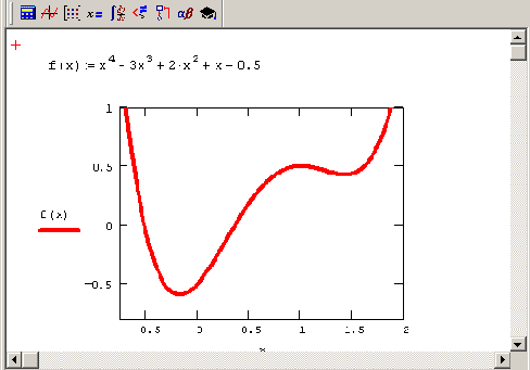 Математические задачи в пакете MathCAD 12