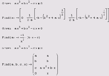 Математические задачи в пакете MathCAD 12