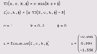 Математические задачи в пакете MathCAD 12