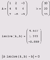 Математические задачи в пакете MathCAD 12