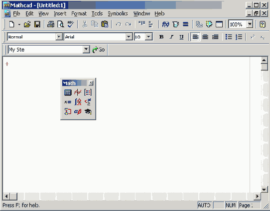     MathCAD 12
