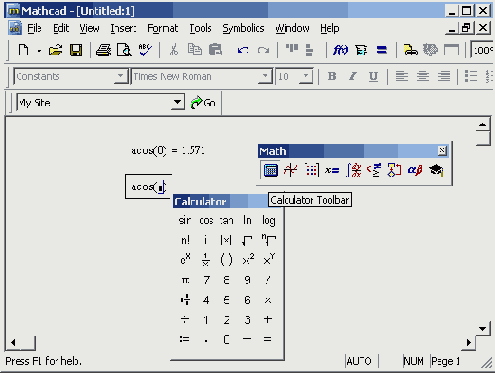     MathCAD 12
