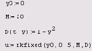 Матричные вычисления в Mathcad