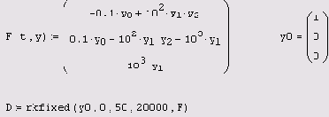 Матричные вычисления в Mathcad