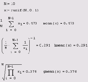 Матричные вычисления в Mathcad