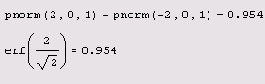Матричные вычисления в Mathcad