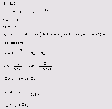 Матричные вычисления в Mathcad