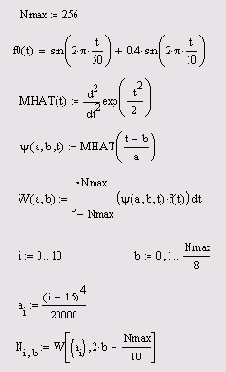 Матричные вычисления в Mathcad