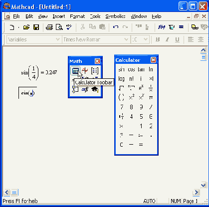   MathCAD
