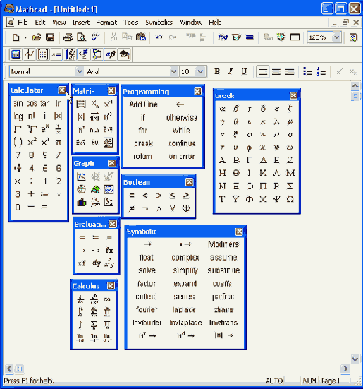   MathCAD
