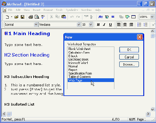   MathCAD