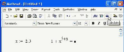   MathCAD