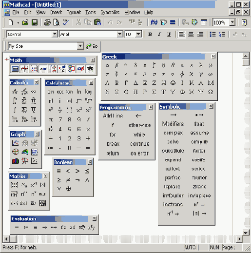    MathCAD 12
