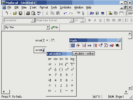     MathCAD 12
