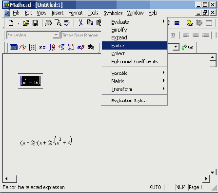     MathCAD 12
