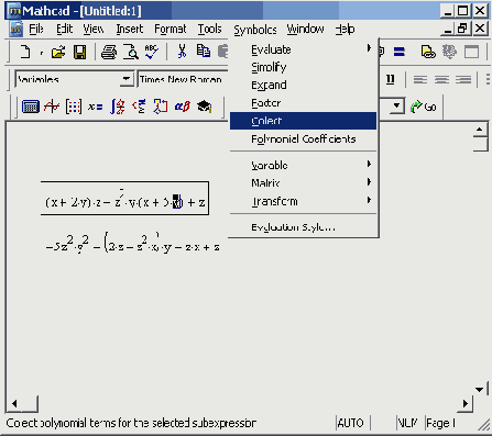     MathCAD 12
