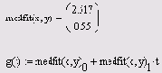 Математические задачи в пакете MathCAD 12
