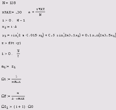 Математические задачи в пакете MathCAD 12
