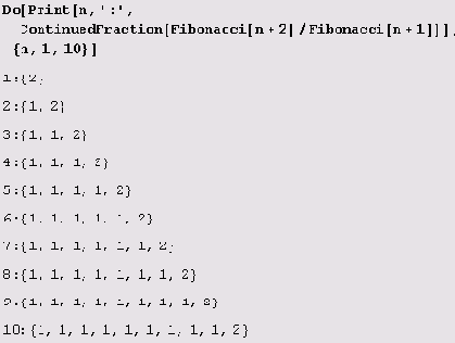    :  Continued Fraction 