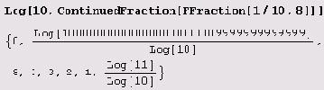    :  Continued Fraction 