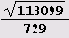    :  Continued Fraction 