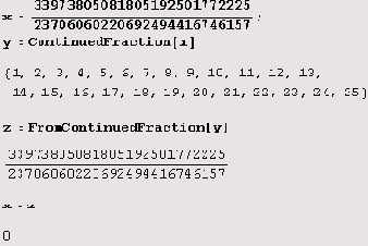    :  FromContinuedFraction 