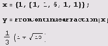     :  FromContinuedFraction 