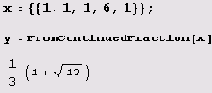     :  FromContinuedFraction 