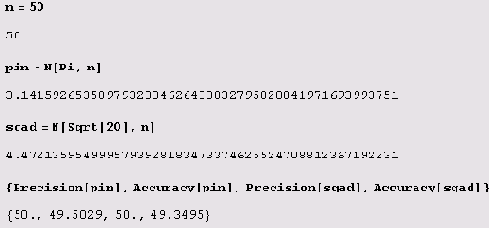     :  N.     :  Precision  Accuracy
.