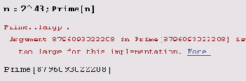  Prime[n]  n-   <sub>n</sub>

