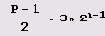    k*2<sup>n</sup> +1 