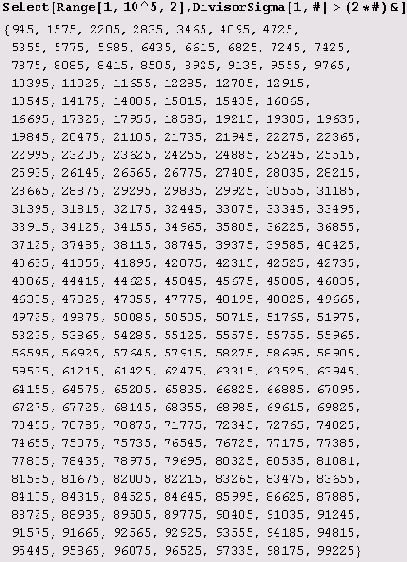   σ(n) 